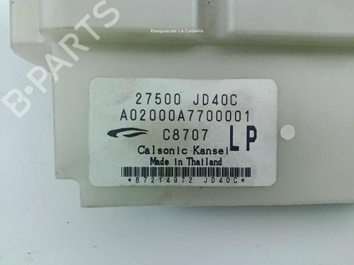 Climate control NISSAN QASHQAI / QASHQAI +2 I (J10, NJ10, JJ10E) 2.0 | BP18361965I5 