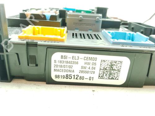 Electronic module PEUGEOT 3008 II SUV (MC_, MR_, MJ_, M4_) 1.5 BlueHDi 130 | BP27605085M83 