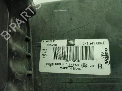 Right headlight SEAT LEON (1P1) 1.9 TDI | BP29697646C29