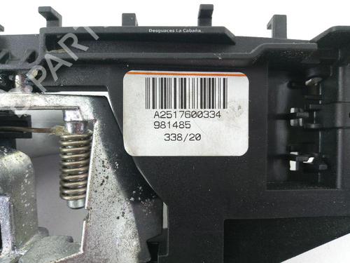 Front left exterior door handle MERCEDES-BENZ R-CLASS (W251, V251) R 320 CDI 4-matic (251.022, 251.122) | BP19164345C128 