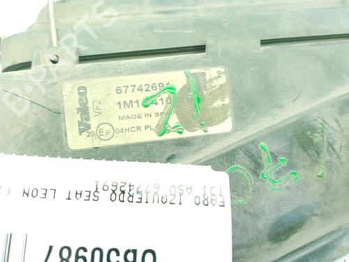 Left headlight SEAT LEON (1M1) 1.9 TDI | BP26673199C28 