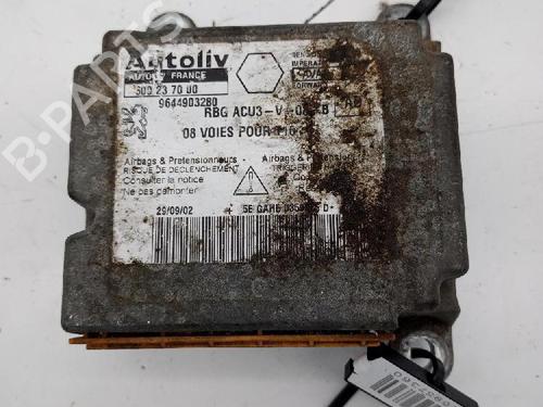 Used ECU airbags PEUGEOT 206 Hatchback (2A/C) 2.0 S16 (136 hp) 18366167