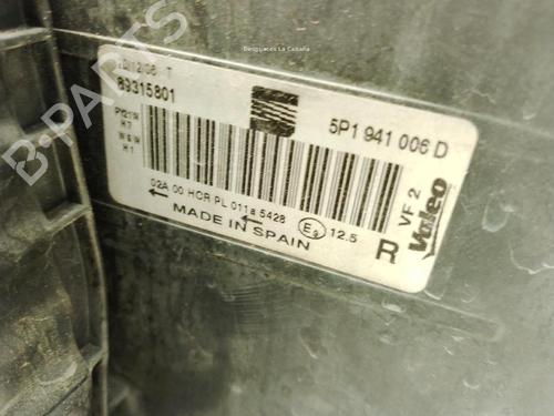 Right headlight SEAT LEON (1P1) 1.9 TDI | BP38770849C29 - Image 5