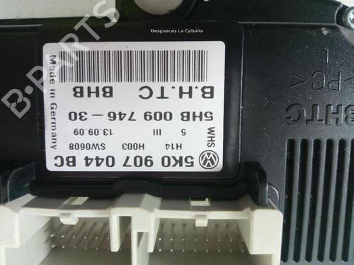 Climate control VW GOLF VI (5K1) 1.6 TDI | BP18363974I5