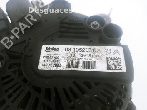 Used Alternator Alternator PEUGEOT PARTNER Tepee 1.6 BlueHDi 100 (100 hp) 18375731 18375731