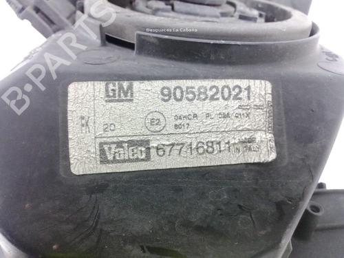 Right headlight OPEL ZAFIRA A MPV (T98) 2.0 DTI 16V (F75) | BP20302018C29 
