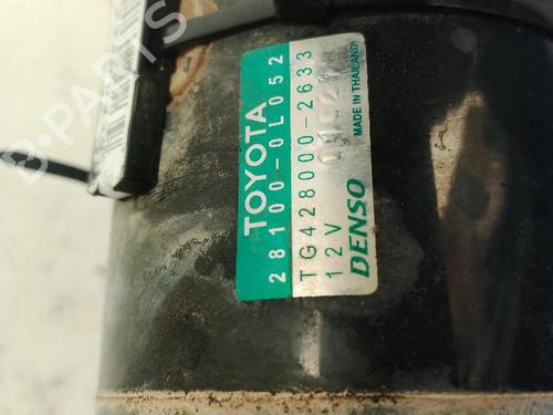 Starter TOYOTA HILUX VIII Pickup (_N1_) 2.4 D (GUN112_, GUN122_, GUN135_, GUN120_, GUN135R,... | BP29583098M8 