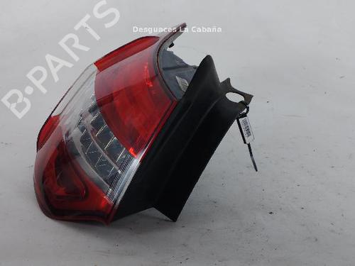Left taillight CITROËN C5 III (RD_) 2.0 HDi 140 (RDRHF8, RDRHFA, RDRHA8, RDRHAJ) | BP31989958C34
