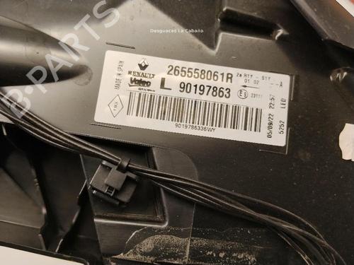 Left taillight RENAULT MEGANE IV Hatchback (B9A/M/N_) 1.3 TCe 140 (B9NB) | BP39581038C34 - Image 5