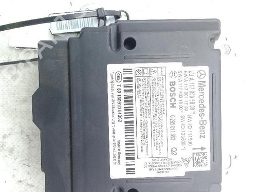 Kollisjonspute styreenhet MERCEDES-BENZ A-CLASS (W176) A 180 CDI / d (176.012) (109 hp) 24043878