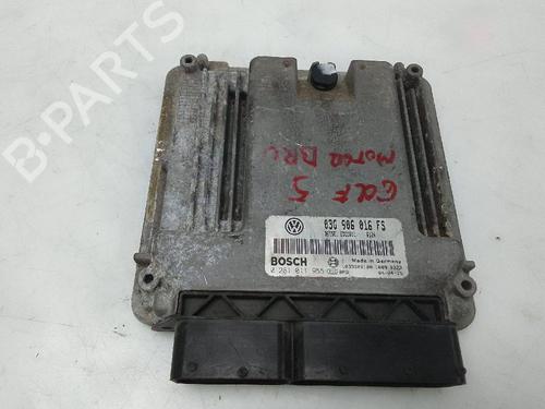 Engine control unit (ECU) VW GOLF V (1K1) 1.9 TDI | BP23451986M57 