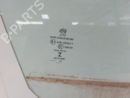 Front left door window PEUGEOT 508 II (FB_, FH_, F3_) 1.5 BlueHDI 130 (FBYHZJ, FBYHZR) | BP29995094C18 