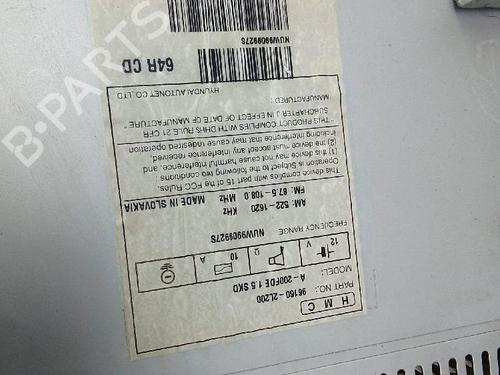 Radio HYUNDAI i30 (FD)  | BP24736592E6 