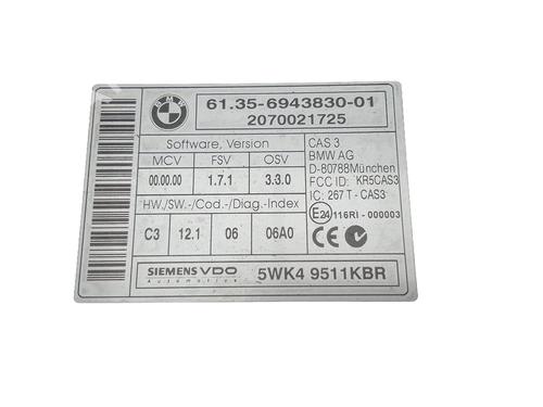 Electronic module BMW 3 Coupe (E92) 325 i | BP18578324M83 - Image 2