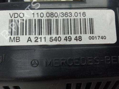Cockpit MERCEDES-BENZ E-CLASS (W211) E 270 CDI (211.016) | BP22631387C47 