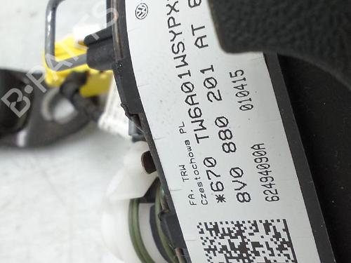 Used Airbag Kit AUDI A3 (8V1, 8VK) 1.6 TDI (105 hp) 27445225