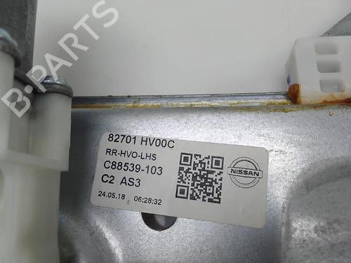 Rear left window mechanism NISSAN QASHQAI II SUV (J11, J11_) 1.5 dCi | BP23032420C24 