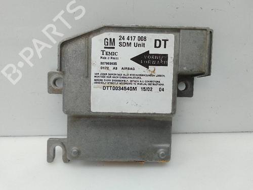 Kollisjonspute styreenhet OPEL CORSA C (X01) 1.0 (F08, F68) | BP22344527M53 