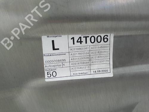 Left front door MERCEDES-BENZ S-CLASS (W221, V221) S 350 (221.056, 221.156) | BP18839709C2 