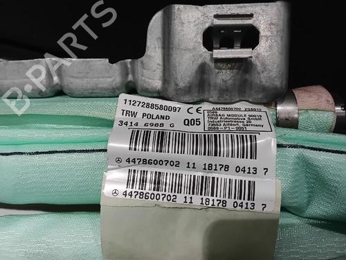 Right curtain airbag MERCEDES-BENZ VITO Tourer (W447) 114 CDI / 114 BlueTEC (447.701, 447.703, 447.705) 4478600702