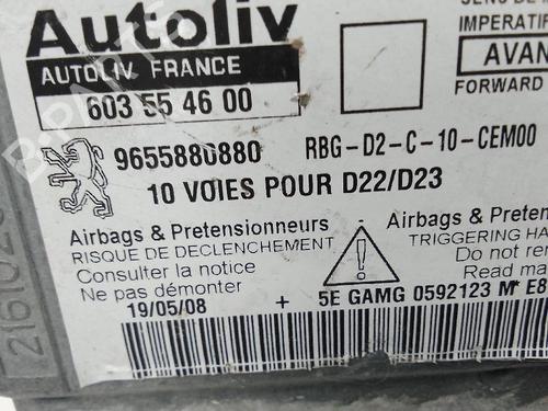 ECU airbags PEUGEOT 407 SW (6E_, 6D_) 1.6 HDi 110 | BP22365026M53 