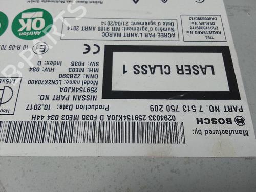 Radio NISSAN NAVARA NP300 Pickup (D23, D23T) 2.3 dCi 4x4 (D231, D23T) | BP23217419E6 