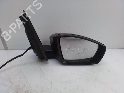 Right mirror VW POLO V (6R1, 6C1) 1.6 TDI | BP26054761C27 