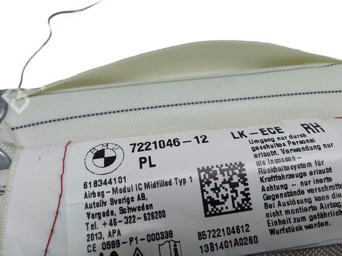 Høyre gardin kollisjonspute BMW 3 (F30, F80) 320 d xDrive | BP30921736C12