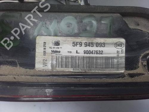 Used Left tailgate light SEAT LEON (5F1) [2012-2021]  22411827