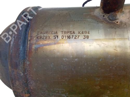 Particulate filter CITROËN C5 III (RD_) 1.6 HDi 110 (RD9HZC) | BP26285552M81  - Image 5