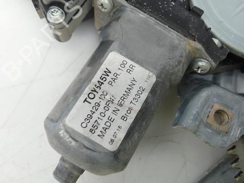 Rudehejsemekanisme Højre bagtil TOYOTA VERSO (_R2_) 1.6 D4-D (WAR20_) | BP21501102C25 