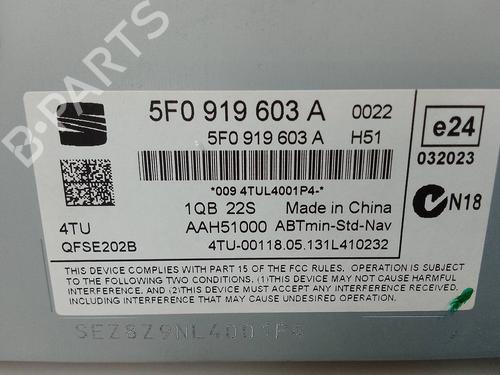 Display monitor SEAT LEON (5F1) 2.0 TDI | BP28144290C48 