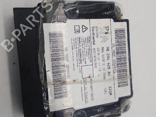 Airbag styreenhed CITROËN C3 / C3 ORIGIN III (SX) 1.6 BlueHDi 75 (75 hp) 25612403