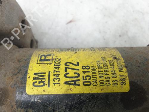 Right front shock absorber OPEL ZAFIRA TOURER C (P12) 1.4 (75) | BP27447516M17 