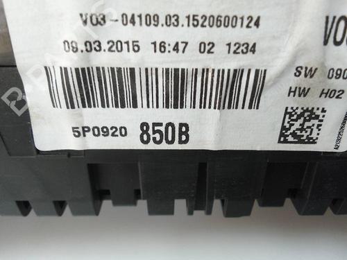 Used Instrument cluster SEAT ALTEA (5P1) [2004-2015]  22214773