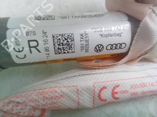 Right curtain airbag VW CC B7 (358)  | BP18947725C12 