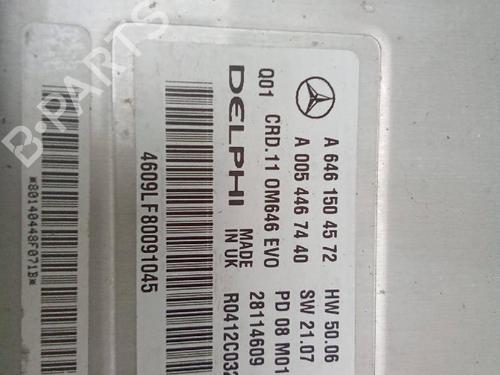 Used Engine control unit (ECU) MERCEDES-BENZ C-CLASS (W204) [2007-2015]  26158813