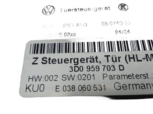 Left rear window motor VW PHAETON (3D1, 3D2, 3D3, 3D4, 3D6, 3D7, 3D8, 3D9) 6.0 W12 4motion | BP30873882E23