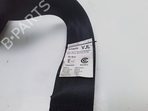 Rear left seatbelt NISSAN LEAF (ZE0) Electric | BP30050802I29 