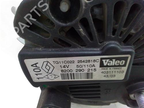 Alternator RENAULT GRAND SCÉNIC II (JM0/1_) 1.5 dCi (JM1E) | BP26053178M7