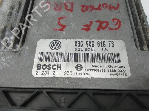 Engine control unit (ECU) VW GOLF V (1K1) 1.9 TDI | BP23451986M57 