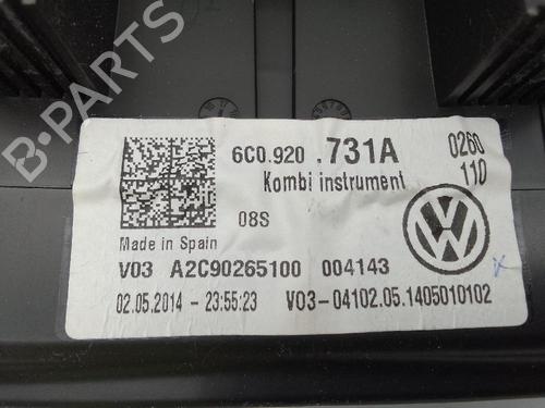 Used Instrument cluster VW POLO V (6R1, 6C1) [2009-2022]  26517283