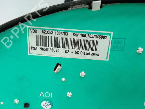 Instrument cluster PEUGEOT 407 SW (6E_, 6D_) 1.6 HDi 110 | BP24193888C47 