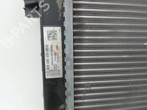 Water radiator VW PASSAT B8 (3G2, CB2) 2.0 TDI | BP28149373M31 