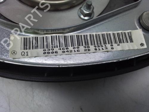 Used Driver airbag MERCEDES-BENZ VITO / MIXTO Van (W639) 115 CDI (639.601, 639.603, 639.605) (150 hp) 18580827