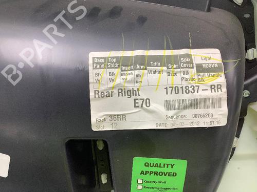 Used Rear right panel BMW X5 (E70) xDrive 50 i (408 hp) 18890480