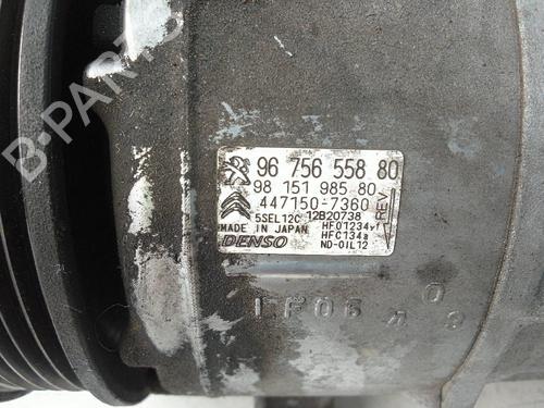 AC compressor PEUGEOT 208 I (CA_, CC_) 1.2 VTI 82 | BP19681476M34 
