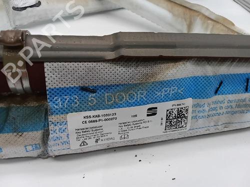 Left curtain airbag SEAT LEON (5F1)  | BP26492831C11 