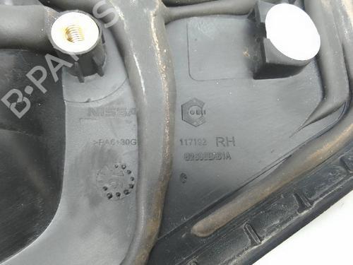 Rear right exterior door handle NISSAN JUKE (F15) 1.2 DIG-T | BP20671437C130