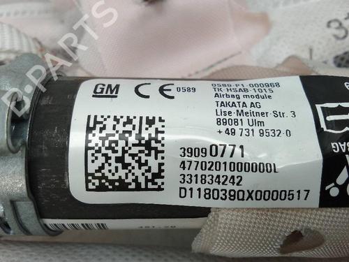 Left curtain airbag OPEL ASTRA K (B16) 1.6 CDTi (68) | BP19938663C11 